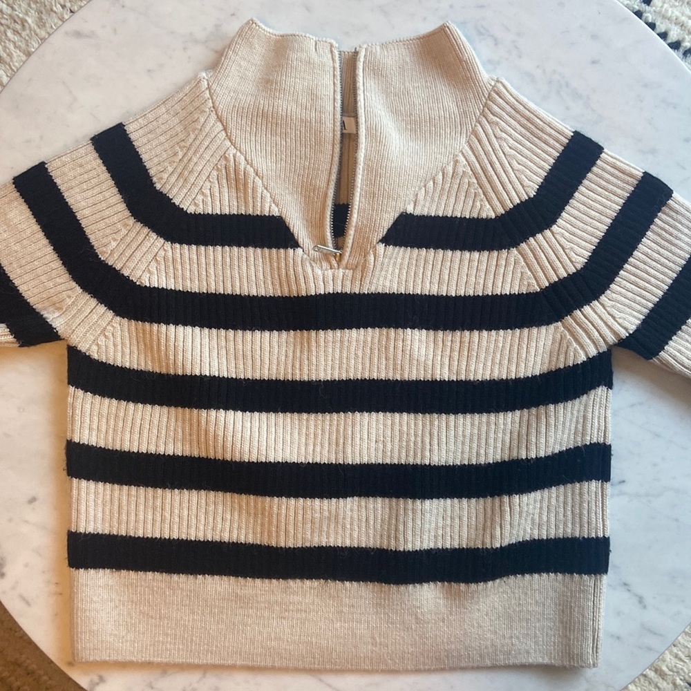 Zara stripped sweater